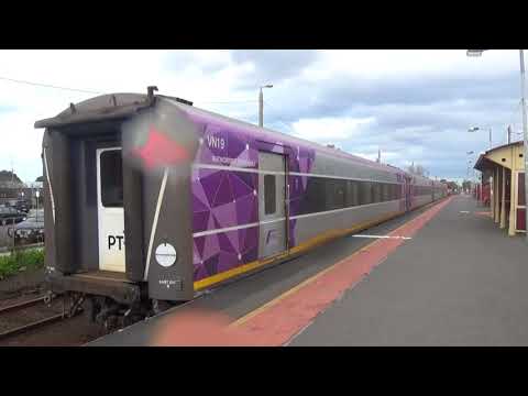 V/Line N474 “City Of Traralgon”, VN19 Departing South Geelong Station