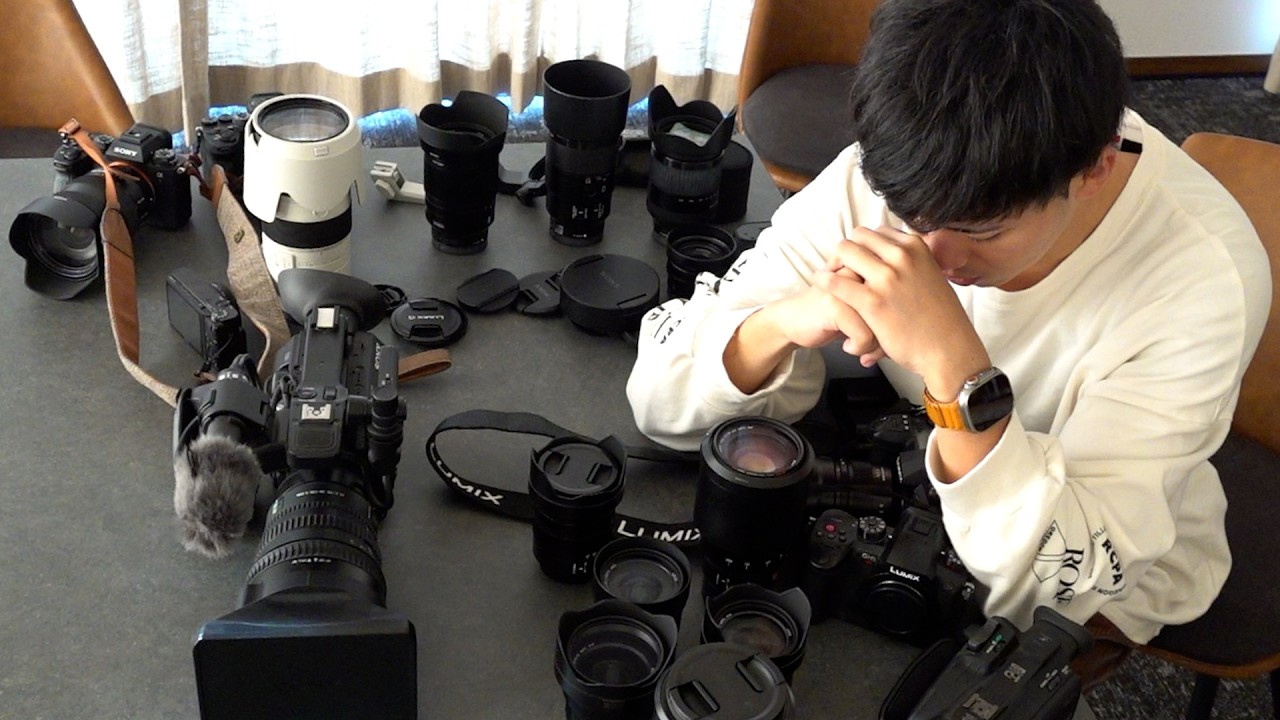 マサイ、カメラ全部売ります。