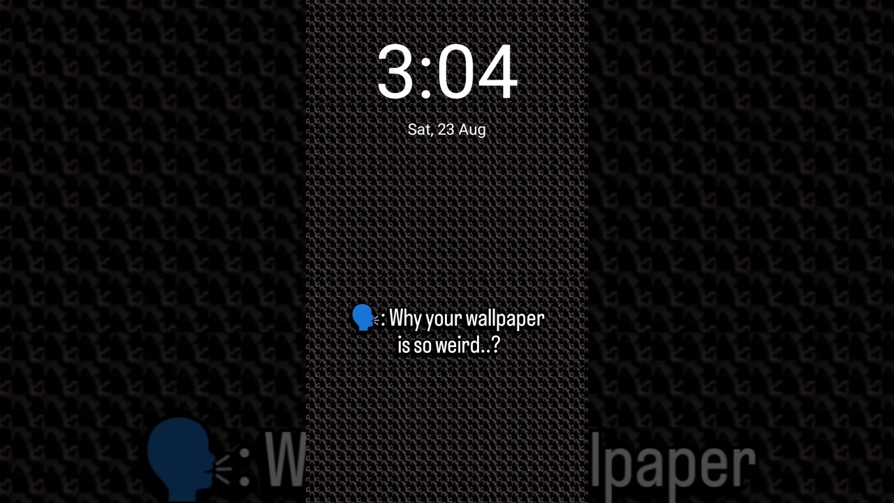why ur wallpaper is so weird?? #shortsviral  #shorts