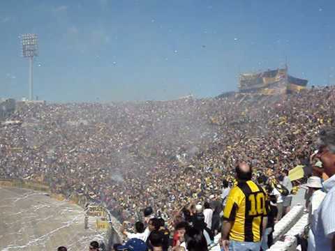 "Clásico Ap. 2008 Recibimiento PEÑAROL" Barra: Barra Amsterdam &bull; Club: Peñarol