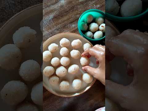 নাৰিকলৰ লাডু / coconut laddu #food #sweet #coconut #shorts #indianfood