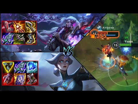 YASUO VS CAMILLE FULL BUILD FIGHTS | SEASON 10 PATCH 4.3