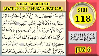 Download lagu MENGAJI AL-QURAN JUZ 6 : SURAH AL-MAIDAH (AYAT 65-70 / MUKA SURAT 119) mp3 Download lagu MENGAJI AL-QURAN JUZ 6 : SURAH AL-MAIDAH (AYAT 65-70 / MUKA SURAT 119) mp3