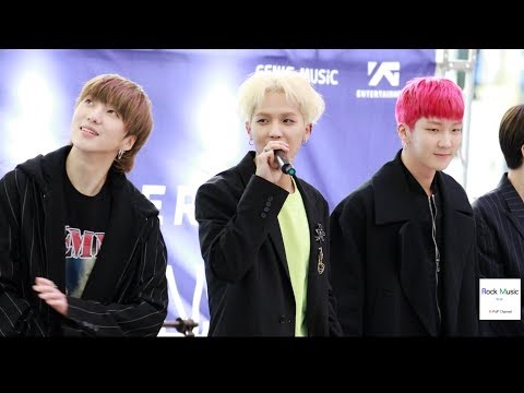 위너 (WINNER) (송민호, 강승윤, 이승훈) Focued [4K 직캠] 밀리언즈 팬사인회@181229 락뮤직