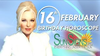 February 16th Zodiac Horoscope Birthday Personality - Aquarius - Part 1