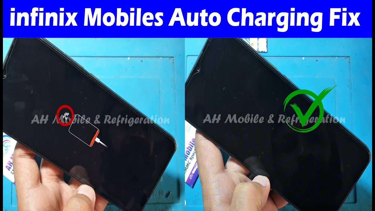 infinix Hot 10/11 Play (X688B) Auto Charging Problem