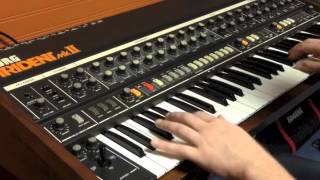 Video thumbnail for Korg Trident MkII Demo by Vintage Synthesizer Museum