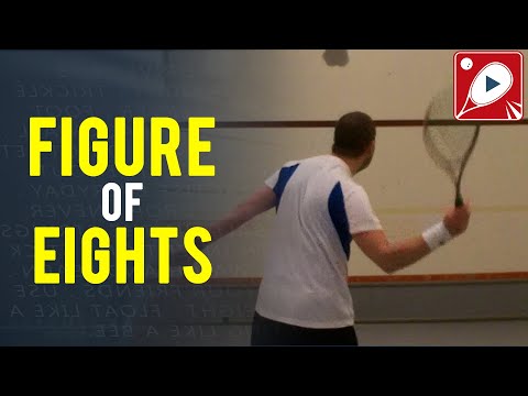 Squash Drills: Solo Squash Practice: Figure of Eights: The how and why, plus a progression