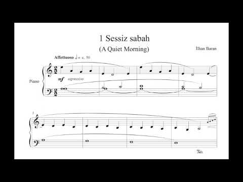 İlhan Baran - Sessiz sabah (A Quiet Morning); see below for complete title