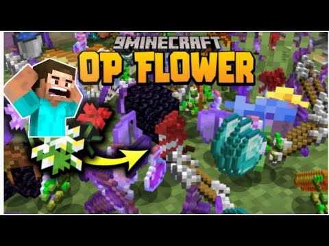 🌸Minecraft Flower Items Game OP - Insane Anowar Sekh Gaming Co Content!🎮