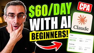 How to Make $60 Per Day with Claude AI and CPA Marketing for Beginners thumbnail