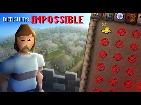 Runescape, but I only have 1 inventory slot (my goal is impossible)