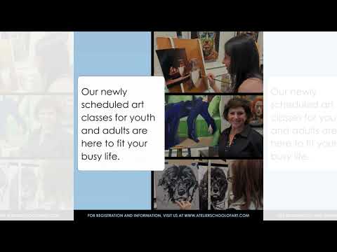 Introducing Weekend Art Classes for Youth and Adults