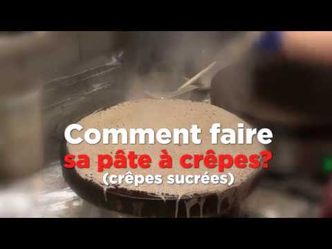 Comment réussir sa pâte à crêpes (crêpes sucrées)?