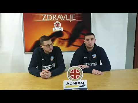 Press konferencija KK Zdravlje KK Dynamic (73:78) 20.kolo AdmiralBet KLS 2022