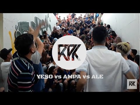 YESO vs AMPA vs ALE - 8vos Fecha 7 (Temporada 2018) - RapubliK y Freestyle Session