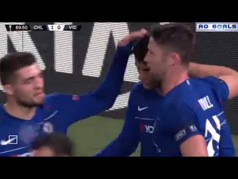 CHELSEA 1-0 Vidi - MORATA GOAL HD