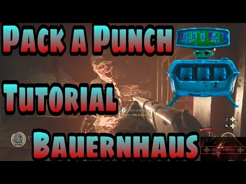PACK A PUNCH TUTORIAL BAUERNHAUS | WW2 ZOMBIES [Deutsch/German]
