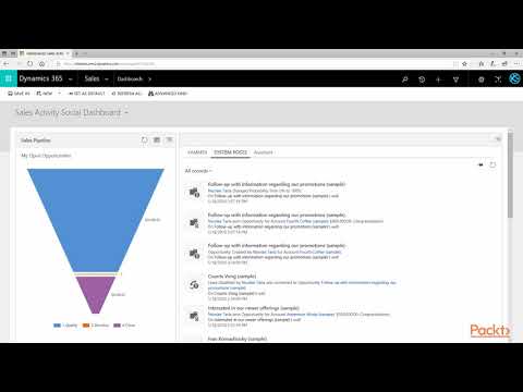 Getting Started with Dynamics 365 Customer Engagement The Course Overview| packtpub com