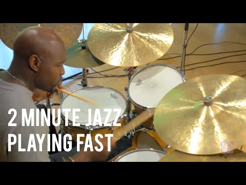 Playing Fast - Ulysses Owens, Jr. | 2 Minute Jazz