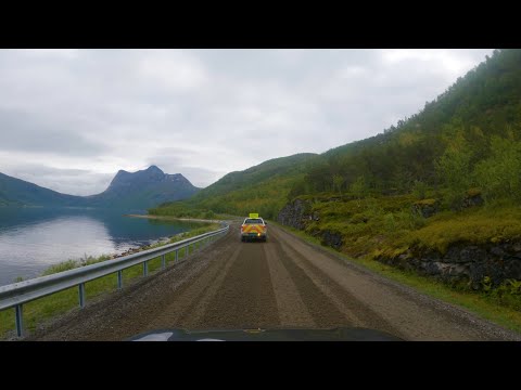 Driving in Norway - Skarberget To Kjerringstraumen E6 - 4K60