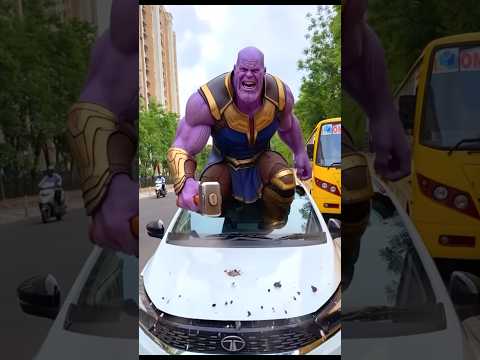 Thanos कार 🚗 तोड़ Raha Hai 😲😳||Krish Actor shorts #krishactor #shorts #ytshorts