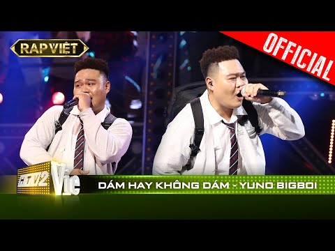 Bản Rap Hổng Dám Đâu cực dễ thương của Yuno BigBoi | RAP VIỆT [Live Stage]