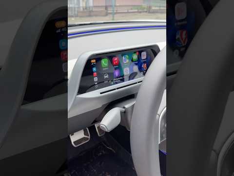 Tesla Model 3 come una Model S ma con CARPLAY! Grazie a questo Display 👌