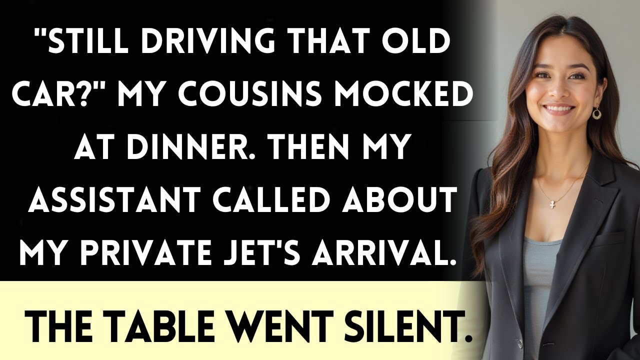 At The Family Dinner, They Called Me Poor—Then My Assistant Called