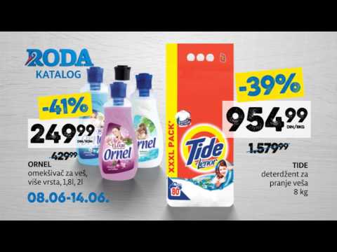RODA: Novi katalog 08. - 14.06.2017.