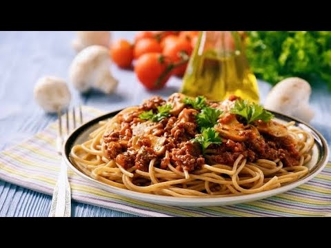 My husband’s favourite recipe! Simple and incredibly delicious Pasta with Ground Beef!