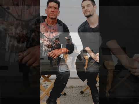 The Punisher (TV Show) Behind The Scenes Pictures (Ft. Jon Bernthal) #shorts #thepunisher #marvel