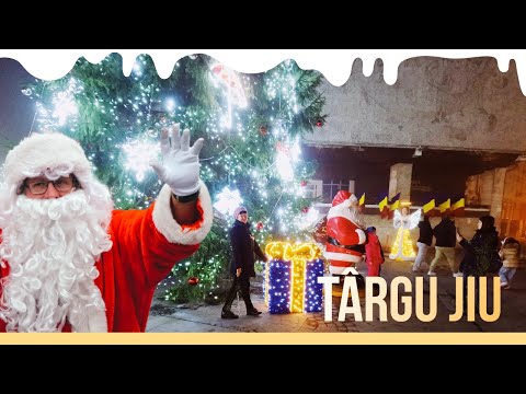 Târgu Jiu într-o zi cu ceață | Operele lui Brâncuși și Târgul de Crăciun