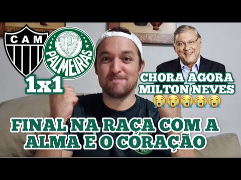 PÓS JOGO 🟢⚪FINAL! CAM 1X1 PAL - CALAMOS O MINEIRÃO NA RAÇA E NA ALMA!!!! CHORA MILTON NEVES!
