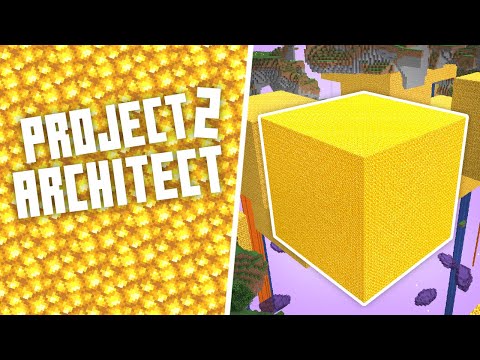 PROJECT ARCHITECT 2 - EP 15: RFTools Dimensions HUGE EMC Raw Ore Blocks