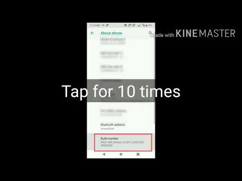 How to enable developer options in Asus Zenfone Max Pro M1