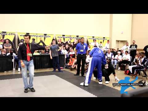 Malik Webb  vs Kevin Walker Team Sparring Kumite Classic 2014