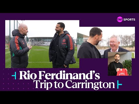 🎥 Rio Ferdinand Drops In At Carrington | Bumping into Sir Alex, Erik ten Hag's philosophy & MORE!