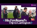 🎥 Rio Ferdinand Drops In At Carrington | Bumping into Sir Alex, Erik ten Hag's philosophy & MORE!