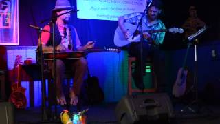 Pedro Arevalo & Berry Oakley Jr. High on the mountaintop 5/6/14 Flying Dog Cafe
