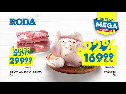 Roda I Mega nedelja važi do 28.02.2019.