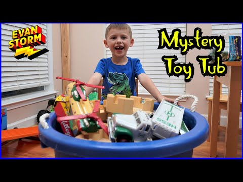 John Deere Mystery Toy Tub Surprise: Watch as We Explore Whats Inside?!?!