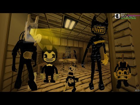RB PLAYS - Exploring the Bendy and the ink machine Factory in Minecraft PE