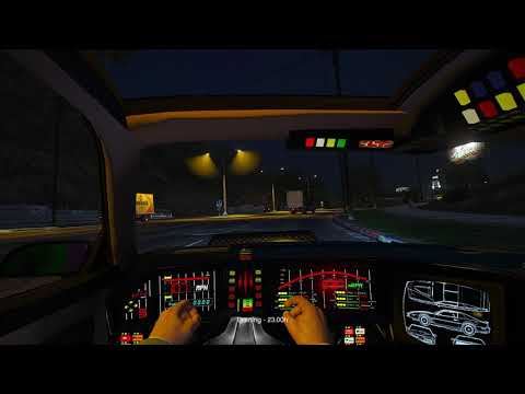 GTA 5 KITT Season 2 Interior Upgrade (working speed and rpm display)