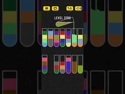 water sort puzzle level 3209