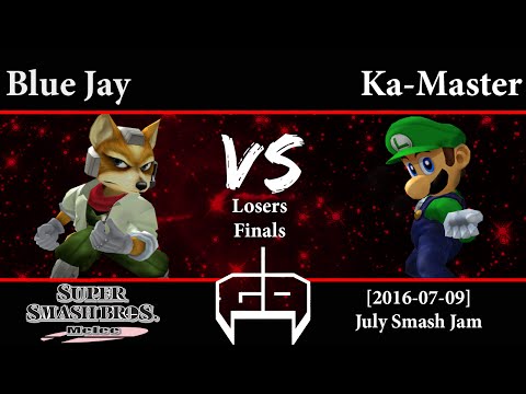 [2016-07-09] Melee - Blue Jay (Fox) vs Ka-Master (Luigi) LF