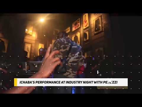 #NXEvents: Ichaba does a lavish performance at IndustryNite Live with Peruzzi Vibes!