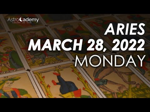 Today's Horoscope Aries ♈ -  March 28, 2022 ❤