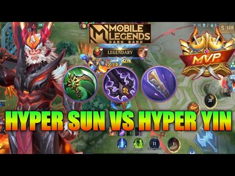 Hyper Sun Vs Hyper Yin | Build and Emblem Sun Hyper S27 | Latest Sun Hyper S27 - MLBB