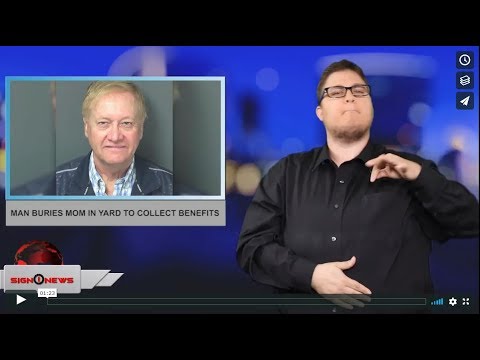 Man buries mom in yard to collect benefits (ASL - 5.24.19)